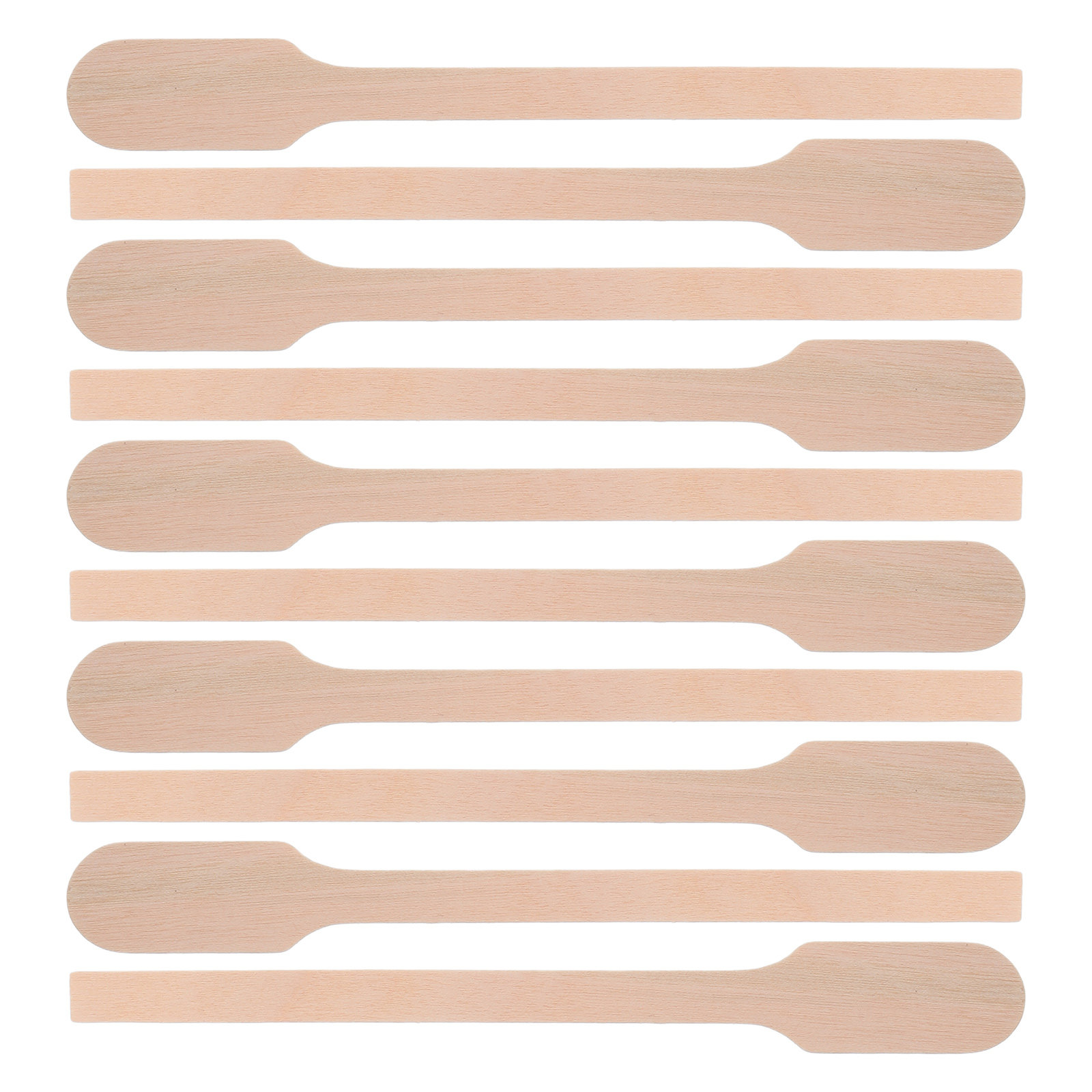 Resin Crafts - 200Pcs Wood Mixing Sticks Flat Paint