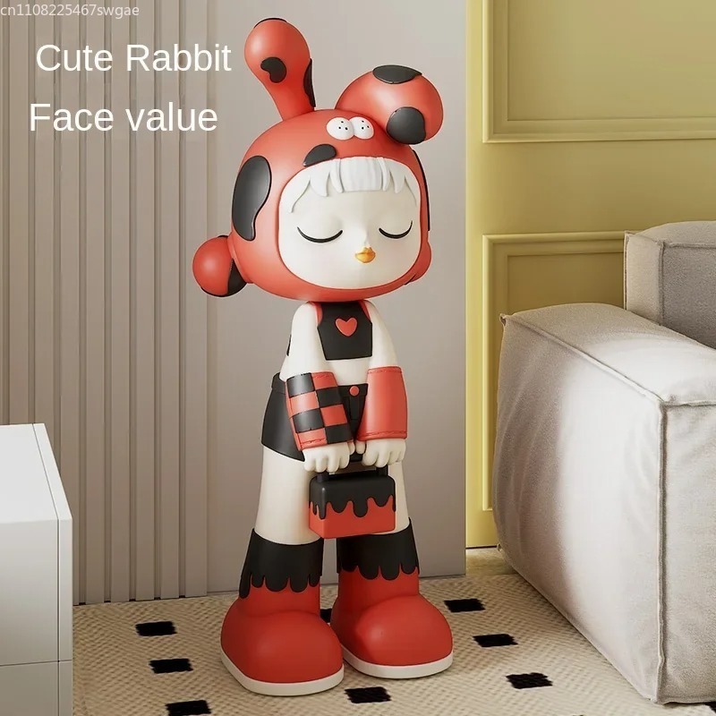 Art Cartoon Girl Statue Indoor - огляд і ціна Crafting Resin