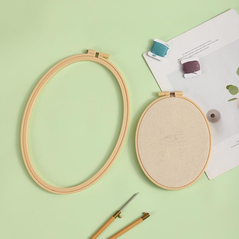 Imitation Bamboo Plastic Oval  - огляд і ціна Wood Ring Blank