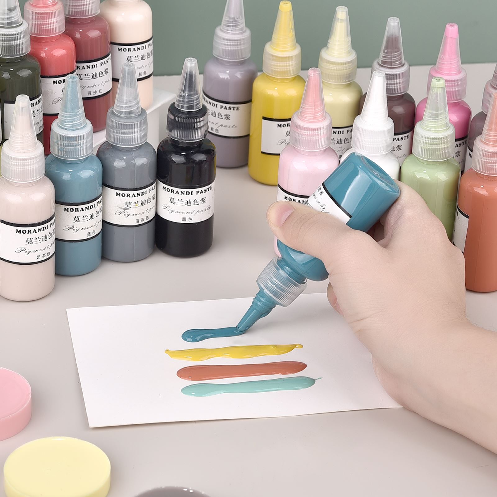 Morandi Colors Liquid Resin Pi - огляд і ціна Resin Pigment Set