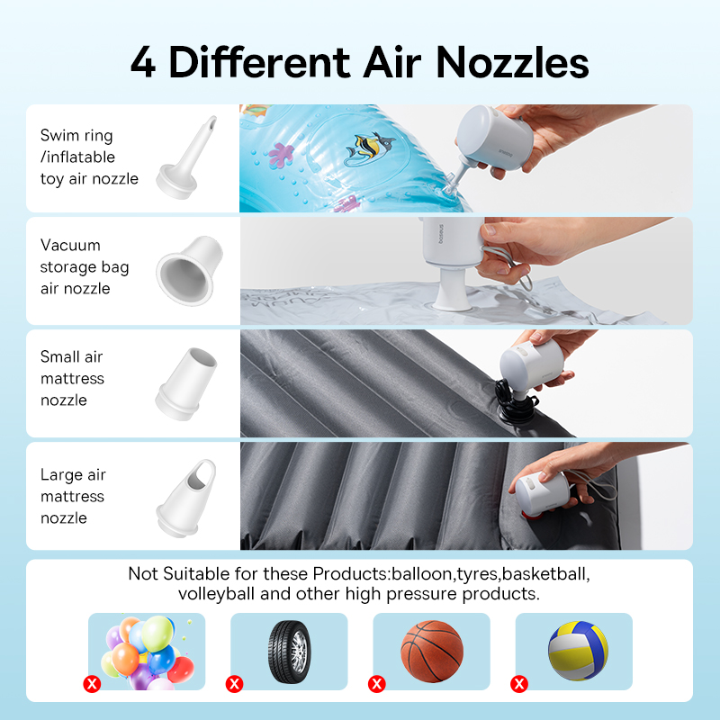 Baseus Mini Air Pump Portable  - огляд і ціна Vacuum Chamber Small
