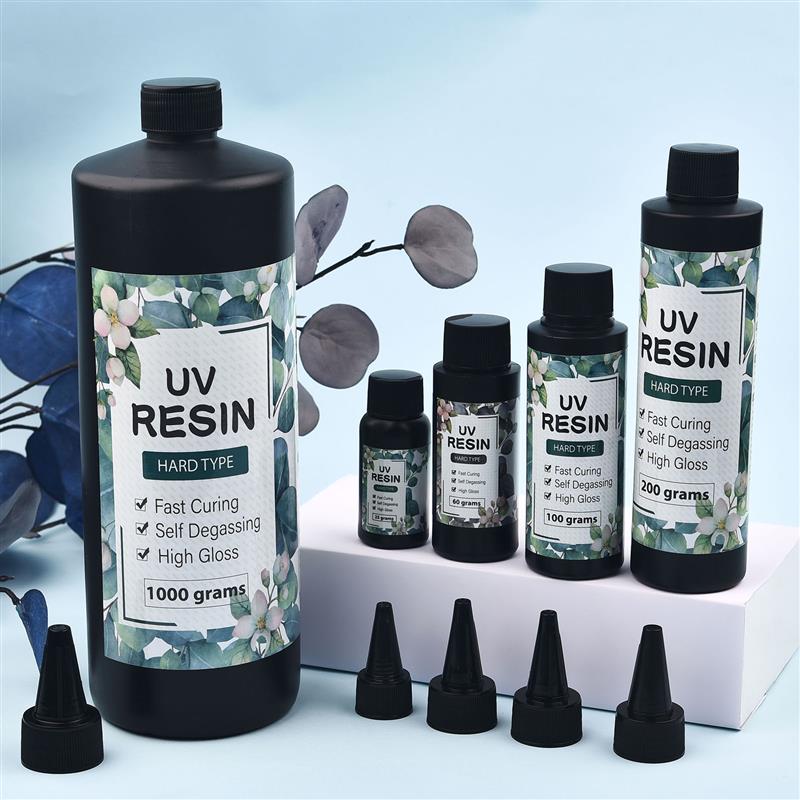 Hard UV Resin Glue Crystal Cle - огляд і ціна Epoxy Uv Resin Kit