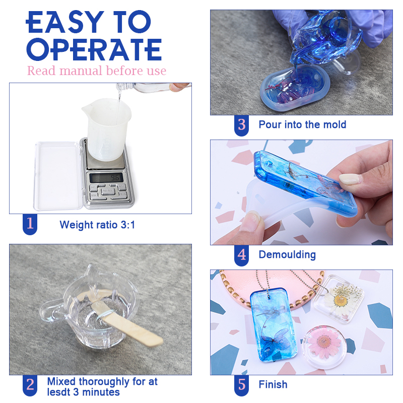 Epoxy Resin Kit Crystal Clear  - огляд і ціна Mixing Cup Silicone