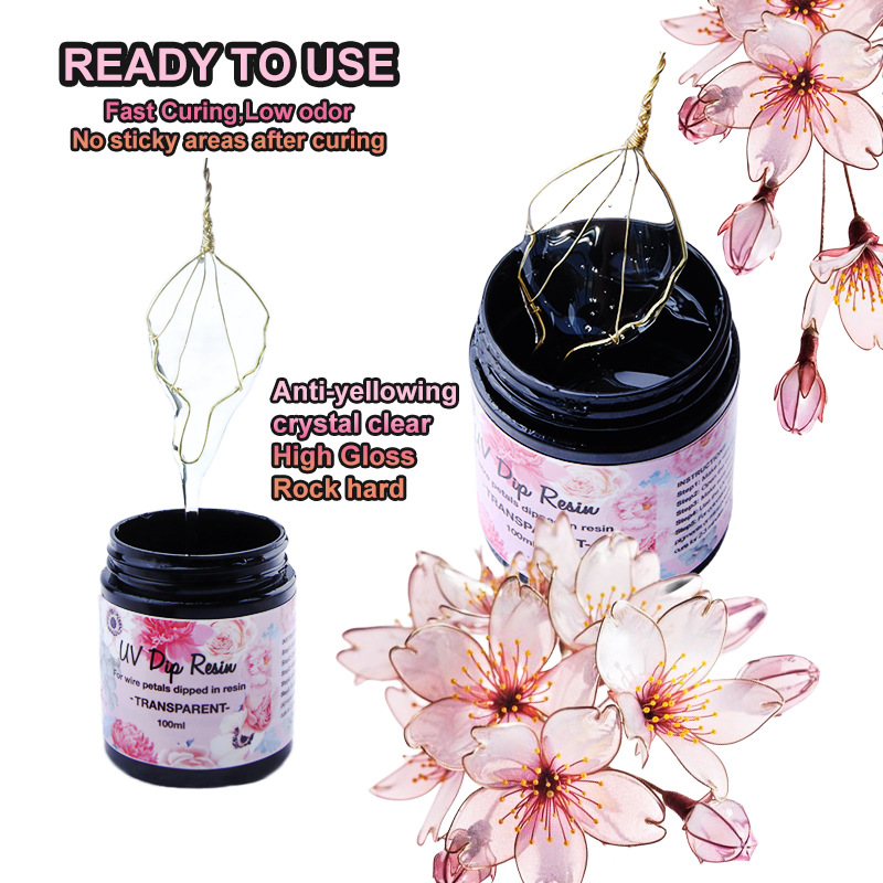 UV DIP Resin Glue UV Flower-Ma - огляд і ціна Epoxy Uv Resin Kit