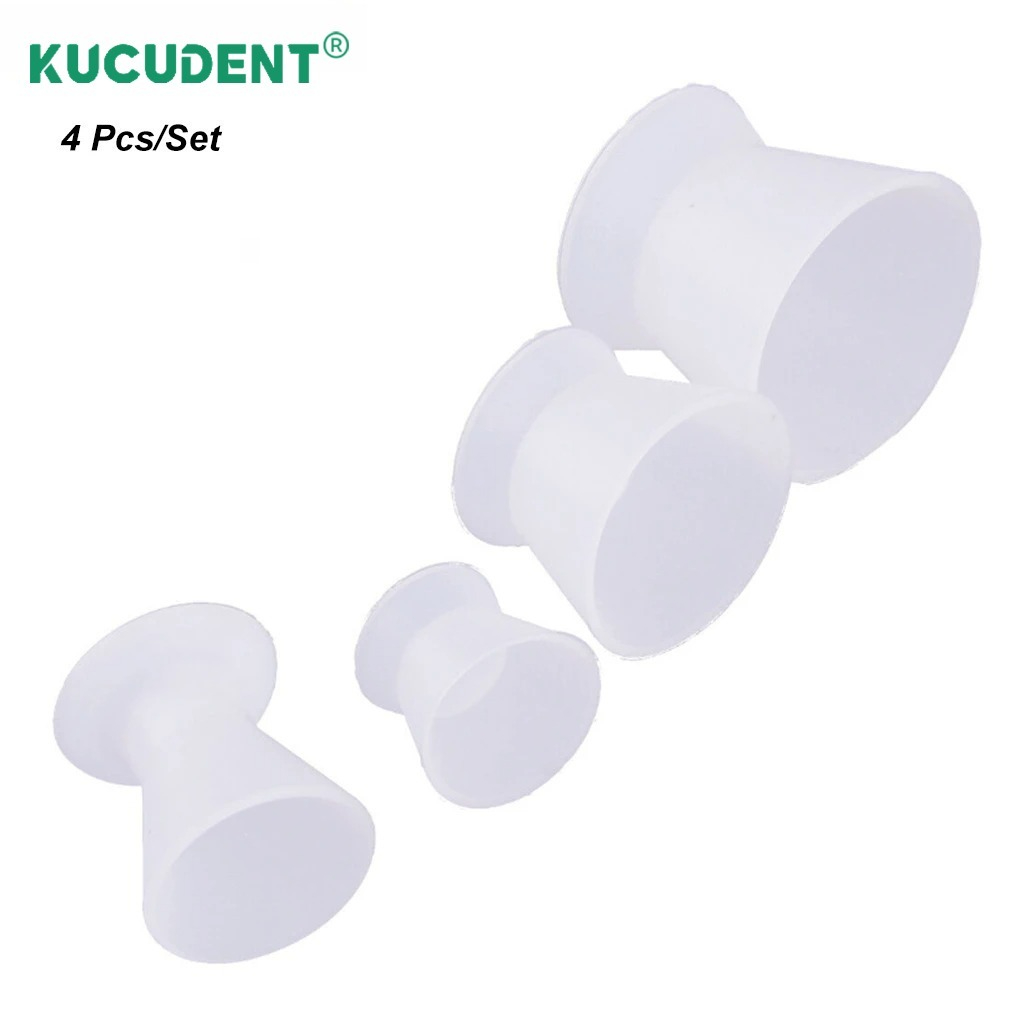 4Pcs/Set Dental Silicone Cup F - огляд і ціна Mixing Cup Silicone