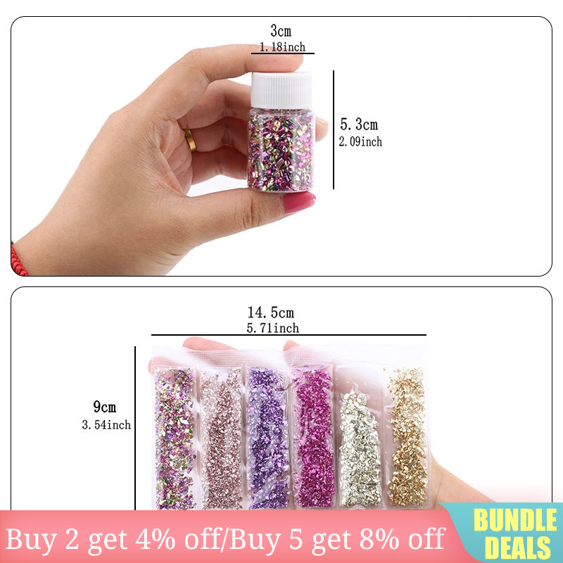 Epoxy Resin Colorful Metallic  - огляд і ціна Gold Foil Flakes