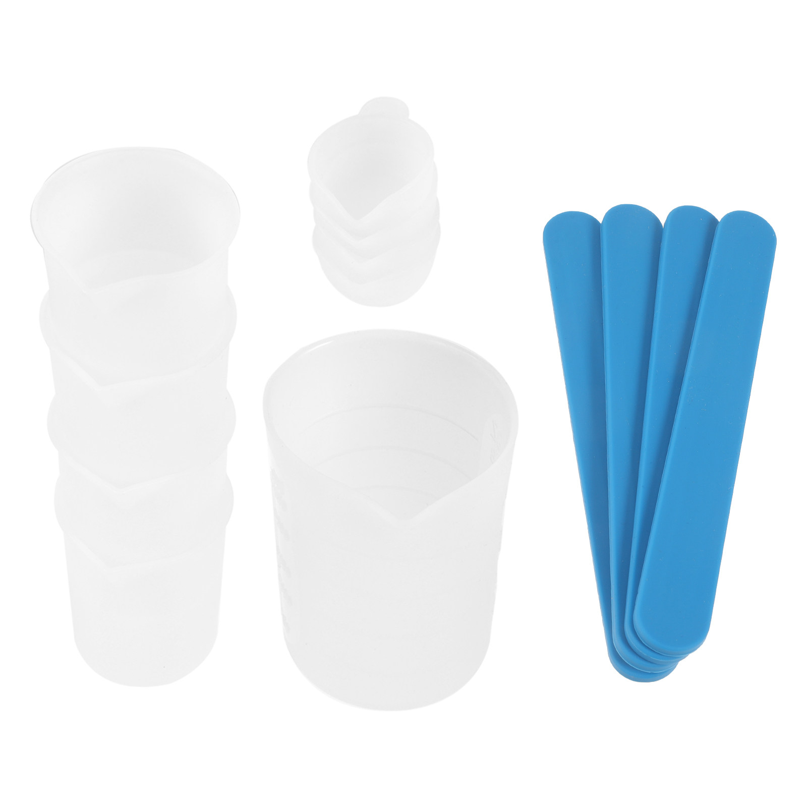 1Set Epoxy Mixing Cup Tool Kit - огляд і ціна Mixing Cup Silicone