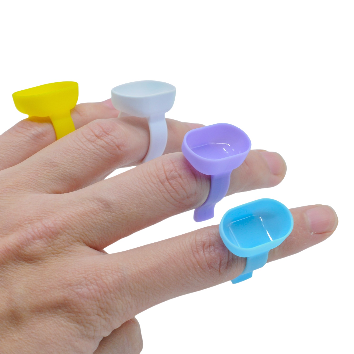 100pcs Dental Mixing Finger Ri - огляд і ціна Mixing Cup Silicone