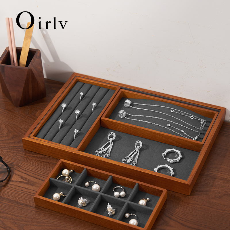 Oirlv Wooden Jewelry Organizer - огляд і ціна Wood Ring Blank