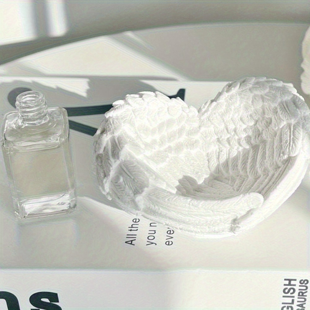 1pc Angel Wing Heart Silicone  - огляд і ціна Resin Craft Ideas