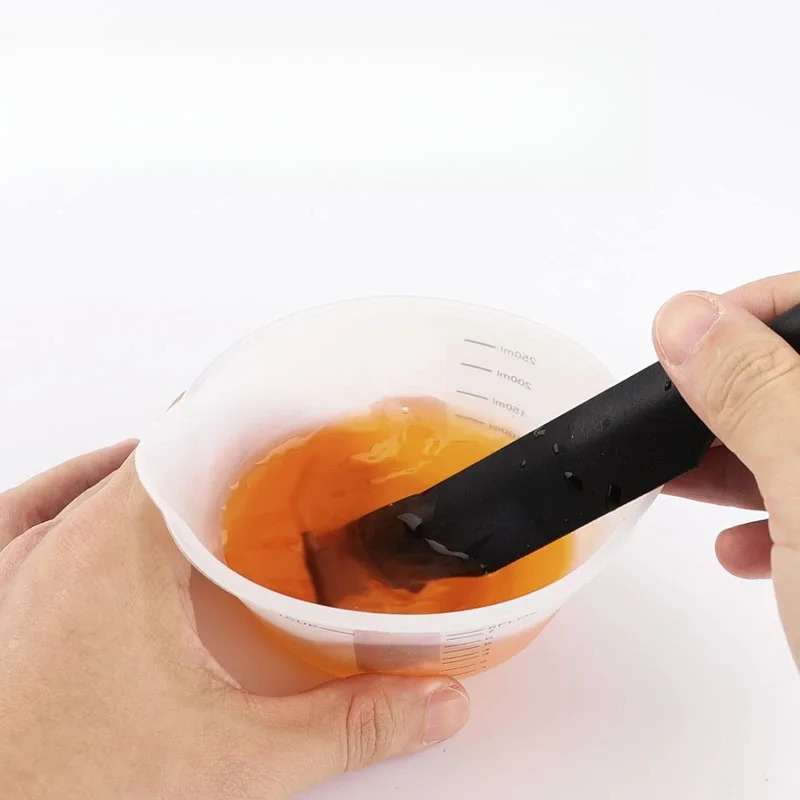 1pc Creative Simple 500ml /250 - огляд і ціна Mixing Cup Silicone