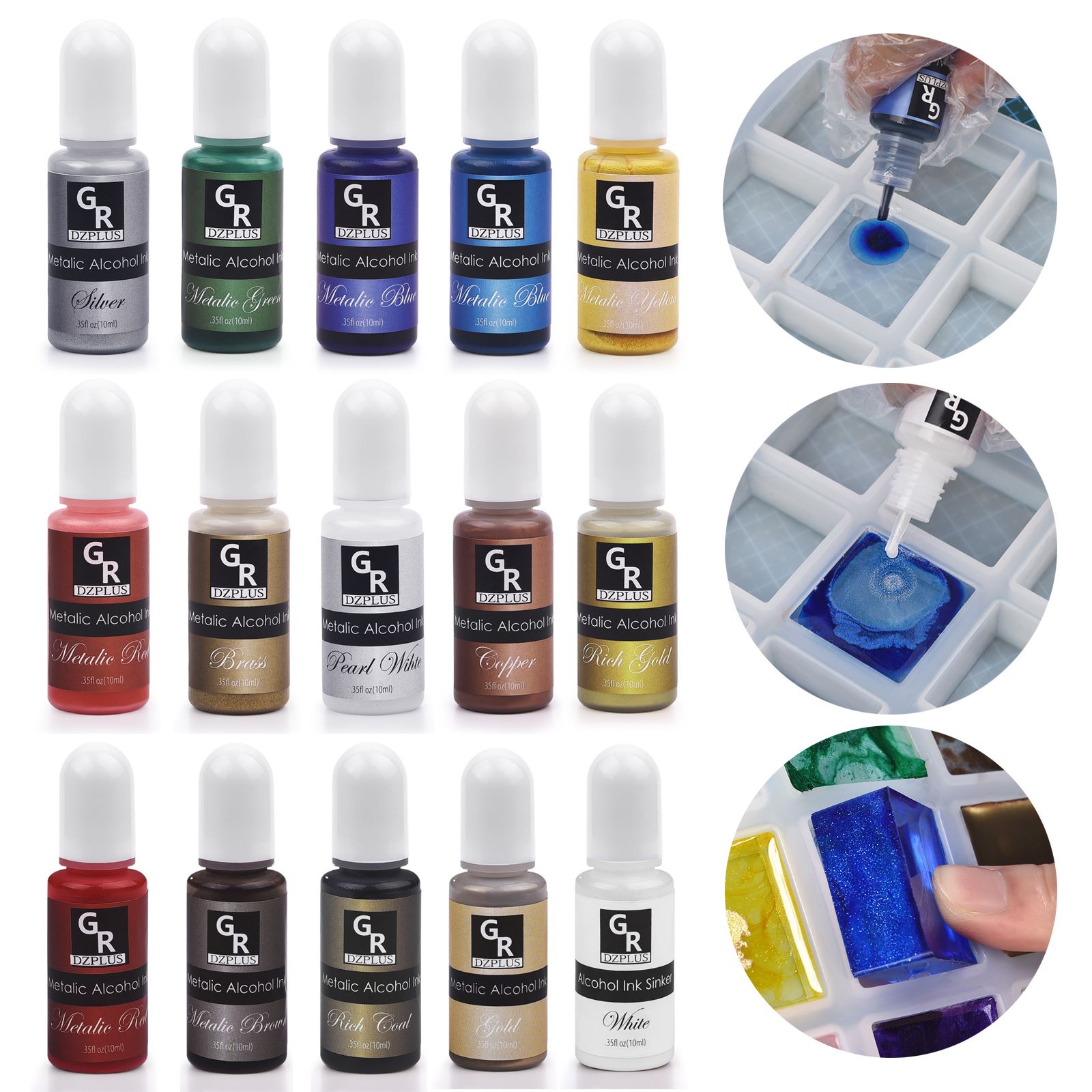 1 Set Resin Pigment Kit Art In - огляд і ціна Resin Pigment Set