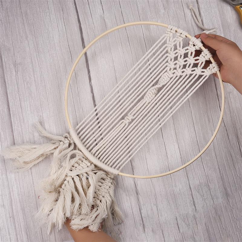 1/5Pcs 8-33cm Wooden DIY Handm - огляд і ціна Wood Ring Blank